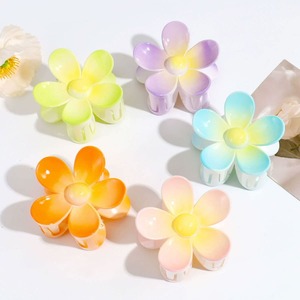 סיטונאי שיער אופנה פרח שיער עבור נשים הגברת הבוהמיאן פלסטיק שיער clamps אביזרים חוף ברטות מתנה - Product Image 3