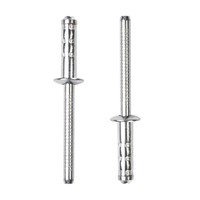 Rivet à tête bombée en acier inoxydable 304 industriel, à extrémité fermée, multi-grip, antidérapant, à mandrin à double pince, à œillet aveugle