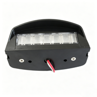Lampe de plaque d'immatriculation LED 10-30V, éclairage de plaque d'immatriculation LED