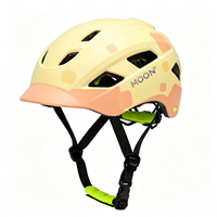 Casque de vélo urbain MOON KS35 intégré en PC moulé, unisexe, absorbant les chocs, respirant, pour la sécurité quotidienne en ville