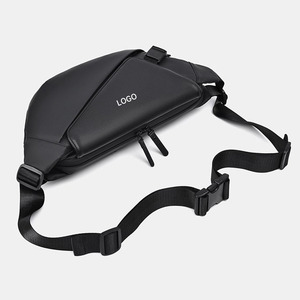Nouveau <span class=keywords><strong>Sac</strong></span> de Poitrine Décontracté Transfrontalier pour Hommes, en Cuir PU, Style Urbain Simple, <span class=keywords><strong>Sac</strong></span> Banane de <span class=keywords><strong>Sport</strong></span> Urbain et de Cyclisme, Résistant aux Salissures - Product Image 1