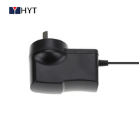 Adaptateur secteur LED 8,4V/9V/12V/24V 0,5A 1A certifié CE ETL FCC IRAM SAA 8,4W/9W/12W Chargeur de batterie à prise personnalisable
