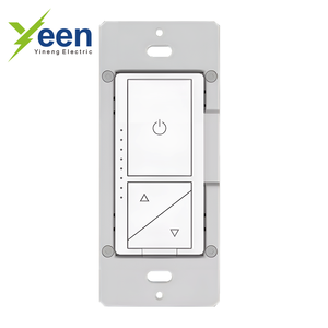 Yineng hiện đại sdl3010 ul được liệt kê 120/277V chúng tôi Alexa Wifi tuya cuộc sống sang trọng tự động hóa nhà Wifi ánh sáng tường thông minh <span class=keywords><strong>Dimmer</strong></span> chuyển đổi - Product Image 1