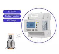 Medidor de Energía Monofásico de CC Acrel DJSF1352-Rn, 1000V CC, RS485 Modbus RTU, Montaje en Riel DIN de 35 mm para Carga de Vehículos Eléctricos