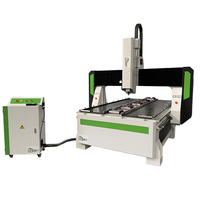 Machine de gravure CNC sur bois en forme d'animal, 3 axes, broche haute vitesse, transmission par engrenages, moteur Mach3/NC Studio PLC