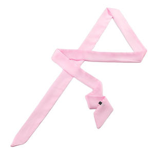 Nouvelle tendance chinoise, écharpe en soie tussore unique brodée et teinte en tie-dye, 90*4 cm, pour femmes - Product Image 3