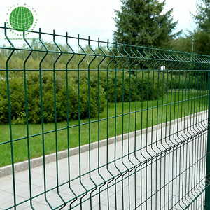 Panneau de clôture en maille incurvée 3D personnalisé, revêtement <span class=keywords><strong>PVC</strong></span>, soudure électrique, treillis 3D, <span class=keywords><strong>portail</strong></span>, traitement thermique, modélisation 3D disponible - Product Image 5