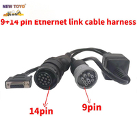 Cable de Diagnóstico para Escáneres ET3 y ET4 Versiones 317-7485 478-0235 538-5051 de 6 y 9 Pines para Excavadoras CAT