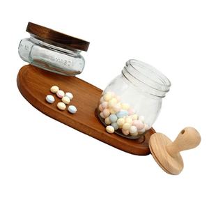 آمن على الطعام بفم عريض ، من خلال مقابض تخزين للتوابل والمربيات تصنعها بنفسك في المطبخ - Product Image 5