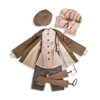 Fabricants de vêtements pour poupées, personnalisation de tenues de poupées, ensemble de costumes pour mini-ours, source directe d'usine