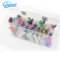 Autres consommables médicaux Bretelles pour support de dents Odontologia Clear Black Multi-color Ligature Tie Orthodontie Elastic