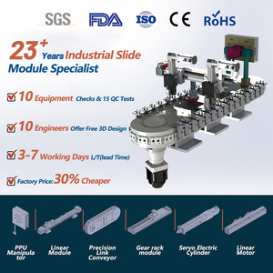 ระบบรางโค้งแบบออกแบบตามสั่ง ระบบขับเคลื่อนวงกลม รางวงรีแบบเส้นตรง โซลูชัน OEM รางลำเลียงแบบวงกลมแนวตั้ง - Product Image 2