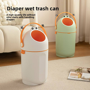 SUNNUO personalizzato ABS pannolino con chiusura a odore spesso riciclabile sacco della spazzatura secchio per <span class=keywords><strong>pannolini</strong></span> dedicato secchio per <span class=keywords><strong>pannolini</strong></span> - Product Image 3