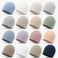 Bonnet en coton tricoté léger à étiquette privée, bonnet fin sans revers, doux et extensible, idéal printemps-été, vente en gros