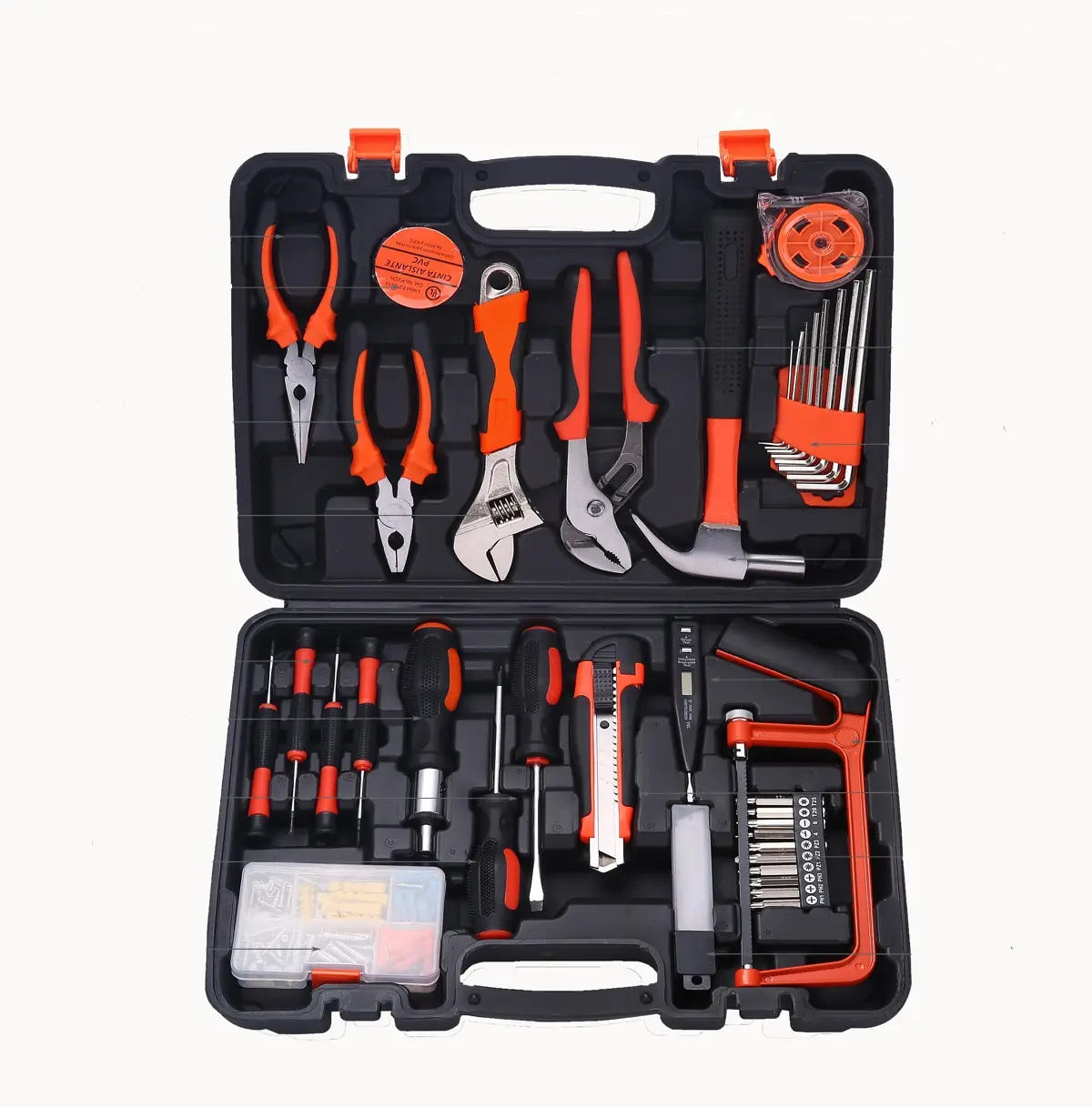 Hot Selling Multifunctional 100 Piece Hand Tool Set Woodworking Tool Set Combination Hardware Tools OEM Factory