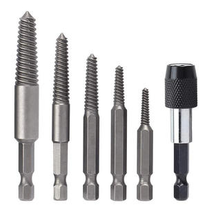 5 pezzi di viti rotte/set di strumenti per estrattore di due rami estrattore di viti a denti lisci - Product Image 1
