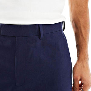 Gingtto Casual fornitura di fabbrica comodo all'ingrosso sottile di cotone e <span class=keywords><strong>lino</strong></span> <span class=keywords><strong>pantaloni</strong></span> da uomo - Product Image 3