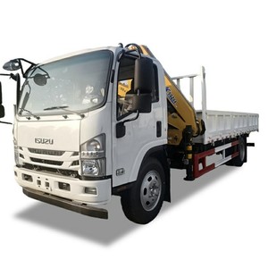 Camion grue à bras articulé HOT ISUZU 4*2 5 tonnes 6,3 tonnes 8 tonnes, grue montée sur camion - Product Image 2