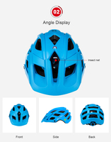 Meilleur casque de vélo de montagne intelligent Asp013 MIPS bleu pour adultes, casques de vélo originaux, casque de vélo intelligent avec fonction Bluetooth