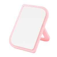 Miroir de table moderne et simple, pliable, design créatif, décoratif pour dortoir, voyage, maquillage, cosmétique, beauté
