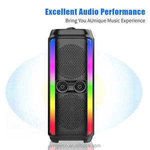 Enceinte sans fil ZQS6240XW double 6,5 pouces 10W avec <span class=keywords><strong>son</strong></span> stéréo et lumières RGB pour fêtes, enceinte sans fil 1500mAh pour intérieur/extérieur - Product Image 2