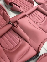 Maßgefertigte Original-Qualität Leder-Sportsitzbezüge für Maserati Ghibli Quattroporte Levante 5-Sitzer