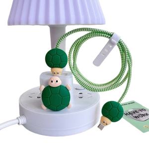 Work Record <b>Crab</b> Cable Protector Set Silicone Charger Cover With Clip For Cables 5 Piece - Product Image 5