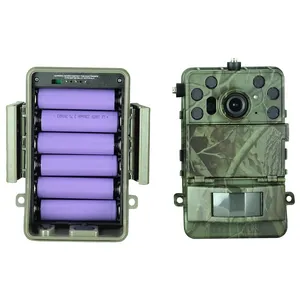 IP 68 Weatherproof 0 4s Wildlife Night Vision Digital Trail 4G Hunting Camera FTP Phones Top LED