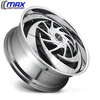 Jantes forgées flottantes noires et dorées 22x9.5 24x10 26x10 5x112 5x115 5x120 pour Mercedes GLS, Chrysler 300, BMW X5