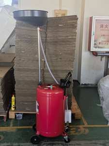 Dispositif de collecte de déversement d'huile portable 70L, spécialement conçu pour une manipulation efficace de l'huile usée - Product Image 2