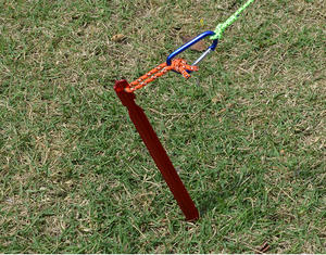 Уличные суперлегкие переносные колышки для палатки из алюминиевого сплава длиной 18 см, колышки для палатки для кемпинга - Product Image 3