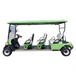 Voiturette de golf électrique HKBG 72V haute puissance, 6 places, 3 rangées de sièges - Product Image 4
