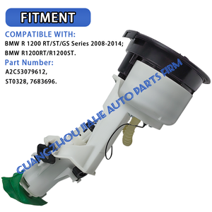 Ensemble de pompe à carburant PAT pour moto <span class=keywords><strong>BMW</strong></span> R <span class=keywords><strong>1200</strong></span> <span class=keywords><strong>RT</strong></span>/ST/GS Série R1200RT R1200ST 2008-2014, pièce d'origine automobile ST0328 7683696 A2C53079612 - Product Image 2