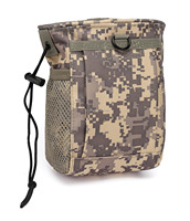 Petite sacoche de chasse étanche avec système Molle, pochette tactique de ceinture, sacoche de transport tactique extérieure, sac banane camouflage avec cordon de serrage