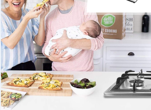 موقد غاز بـ 5 شعلات مع فرن، سعر منخفض، فرن حراري قائم بذاته، طباخ غاز عالي الجودة مع فرن وشواية، قطع غيار مجانية - Product Image 5