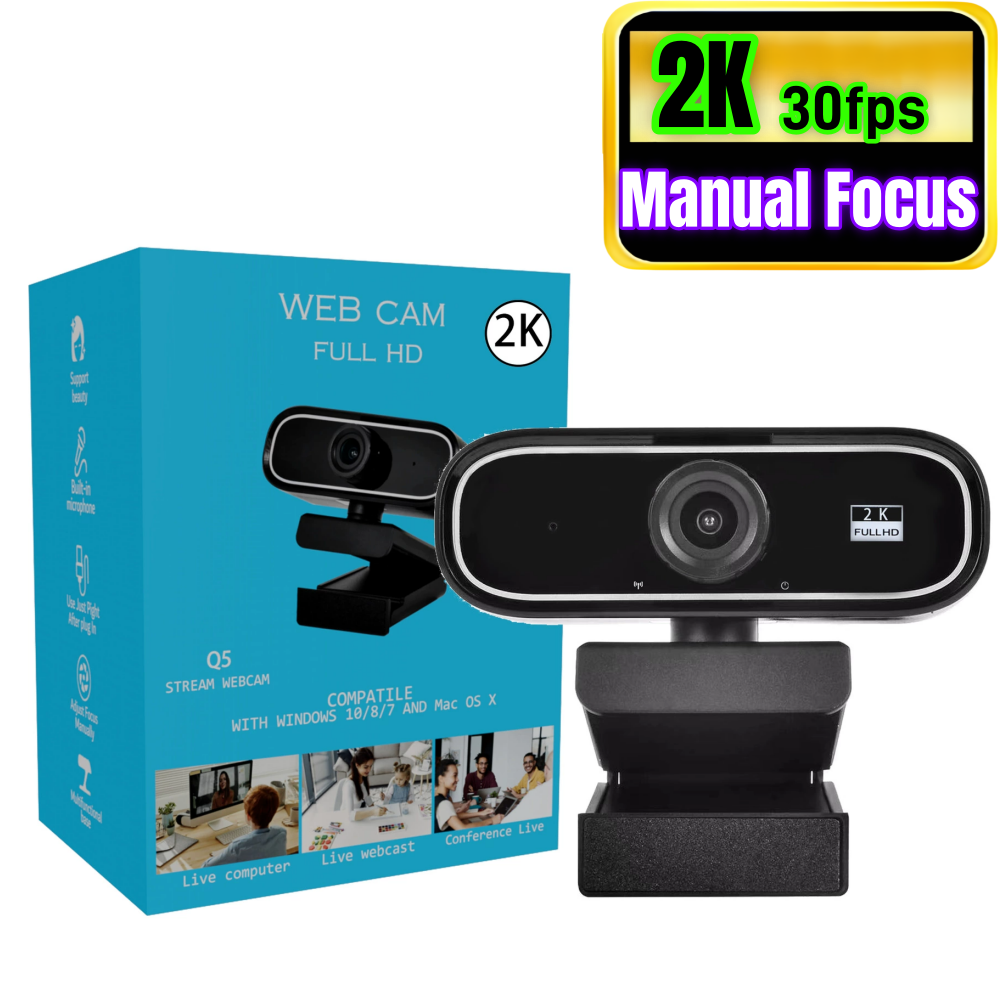 Mise au point manuelle 2K Noir