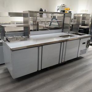 เคาน์เตอร์อุปกรณ์ชงชาไข่มุก เคาน์เตอร์ร้านชานมไข่มุก โต๊ะโชว์สินค้า - Product Image 5