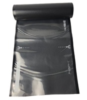 Rouleau de sacs sous vide gaufrés transparents PA/PE Foodsavor, thermoscellables, avec logo personnalisé, pour emballage alimentaire