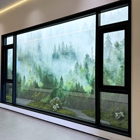 Ventana Horizontal Abatible Personalizada con Certificación AS2047, Doble Acristalamiento, Vidrio de Lujo para Sala de Estar de Villa, Ventana Residencial Exterior