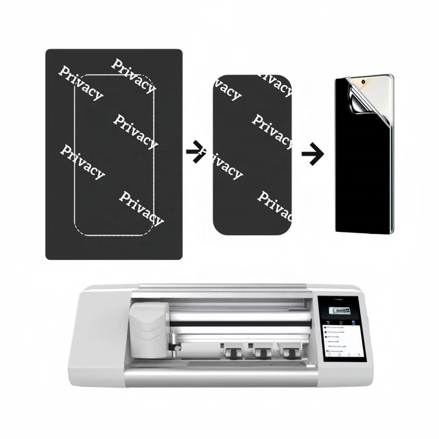 Universal 120*180 mm Matte Privacy TPU Hydrogel Screen Protector Film for iPhone Samsung Xiaomi OnePlus Google Protective Film