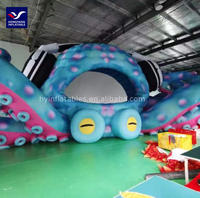 Modèle de poulpe gonflable géant pour fête, événement, promotion extérieure avec souffleur d'air Arche de tente en nylon pour le transport maritime