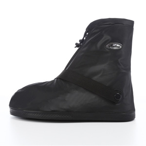 Couvre-chaussures imperméables réutilisables en PVC antidérapants avec fermetures éclair pour le <span class=keywords><strong>camping</strong></span> en plein air et le cyclisme, résistants à l'usure - Product Image 2
