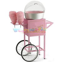 Machine commerciale électrique professionnelle de fabricant de barbe à papa douce de fil de sucre à vendre l'acier inoxydable rose 1pcs baokang