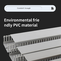 Goulotte de câblage en PVC gris 30x30 pour gestion efficace des fils, vente en gros en grande quantité