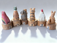 Taille-crayons manuels personnalisables en bois sculpté faits à la main, écologiques, motif petit animal, vente en gros pour salles de classe et écoles mondiales