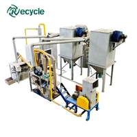 Machine de recyclage de pièces électroniques de carte de circuit imprimé de processeur pour la récupération de l'or et des métaux précieux