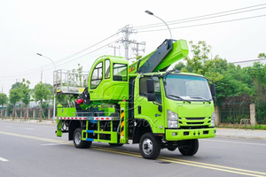 Camión grúa Isuzu de 30 m con plataforma elevadora hidráulica 4x4, el más vendido, para reparación de alumbrado público - Product Image 2