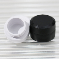 Pot vide pour crème de soin de la peau, forme ronde mini, couleur personnalisée, 1,5 g, avec couvercle
