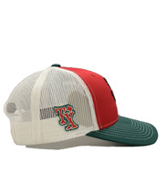 Casquette brodée personnalisée gris chiné noir Ri 112 casquette de camionneur réglable Snapback chapeau-structuré 6 panneaux Vietnam OEM maille chapeau