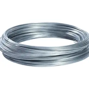 Alta Resistência 0.7mm 1.2mm Galvanizado Fio De Aço De Alta Resistência Galvanizado Primavera Galvanizado Fio De Metal De Ferro